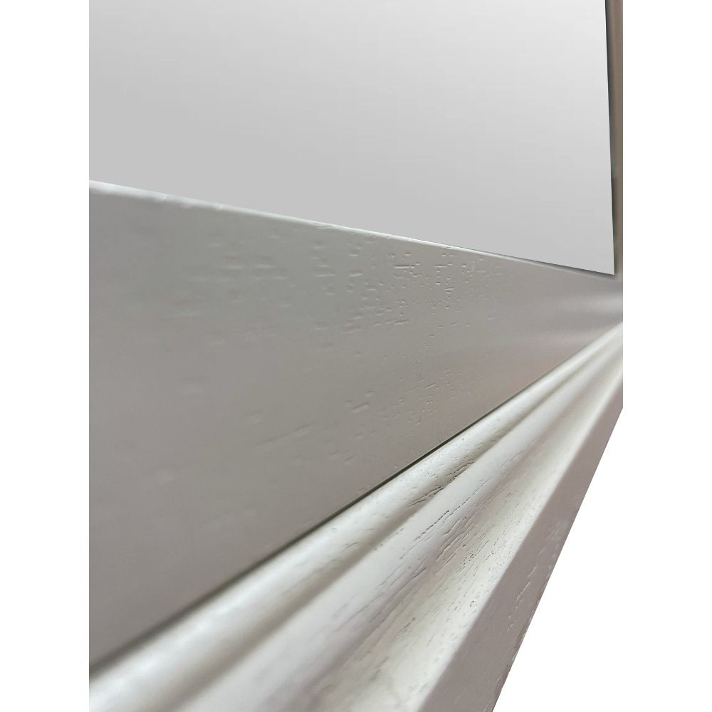 Specchiera Athena in legno con cornice colore avorio - immagine 4