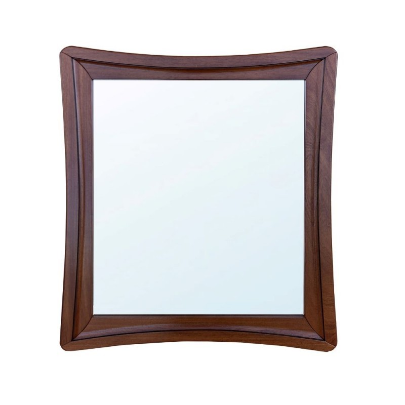 Specchiera Maria con cornice in legno colore noce - immagine 2