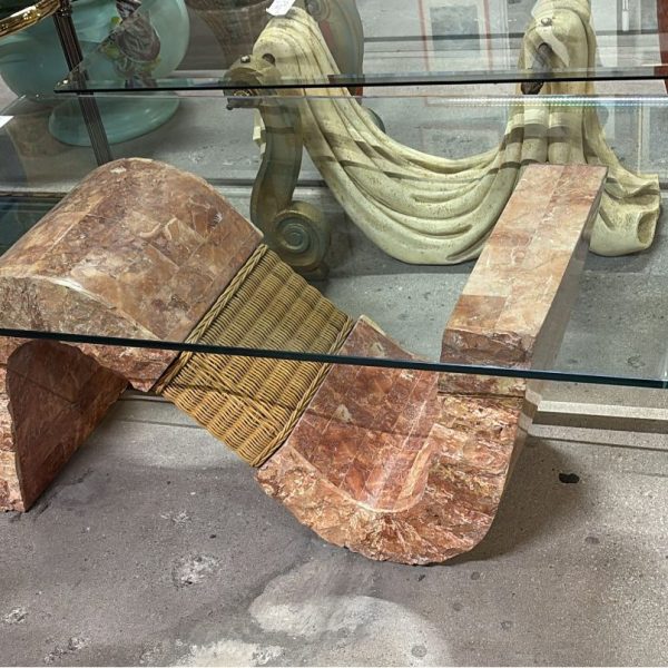 Tavolino in vetro Nuovo da esposizione 362/U