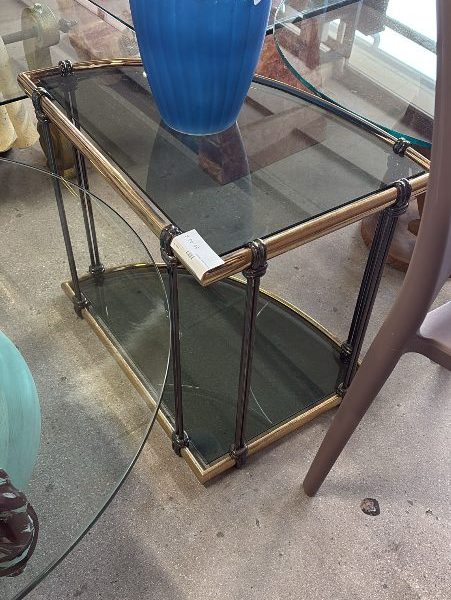 Tavolino in vetro 493/U