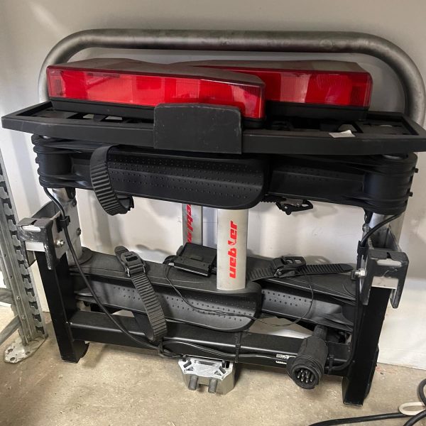 Portabici Per Auto Da Gancio Traino Pieghevole USATA 361/U