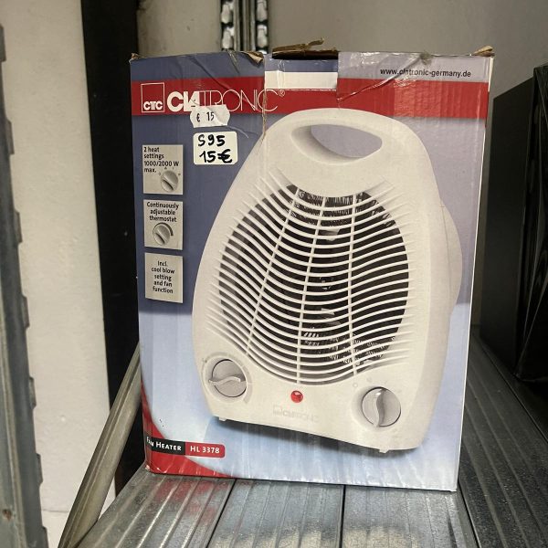 Ventilatore Piccolo Caldo Clatronic NUOVO DA ESPOSIZIONE 322/U