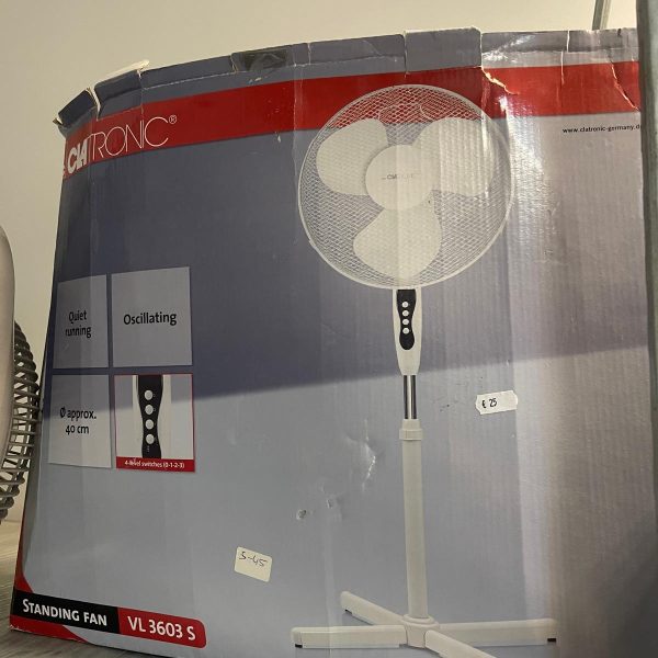 Ventilatore Piantana Clatronic NUOVO DA ESPOSIZIONE 375/U