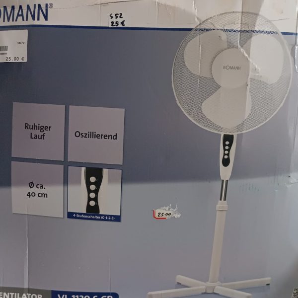Ventilatore Bomann NUOVO DA ESPOSIZIONE  365/U